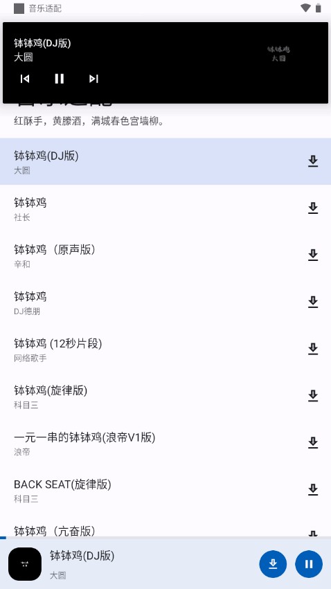 音乐适配手机版下载安装  v4.1.4图2