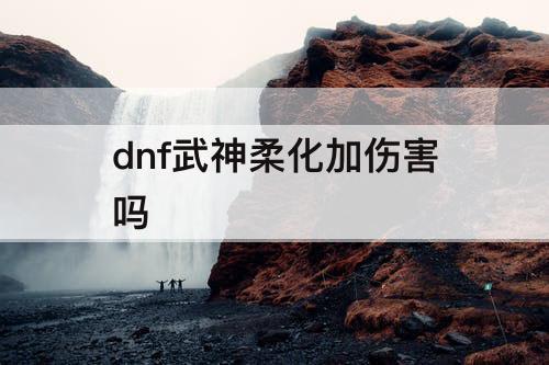dnf武神柔化加伤害吗